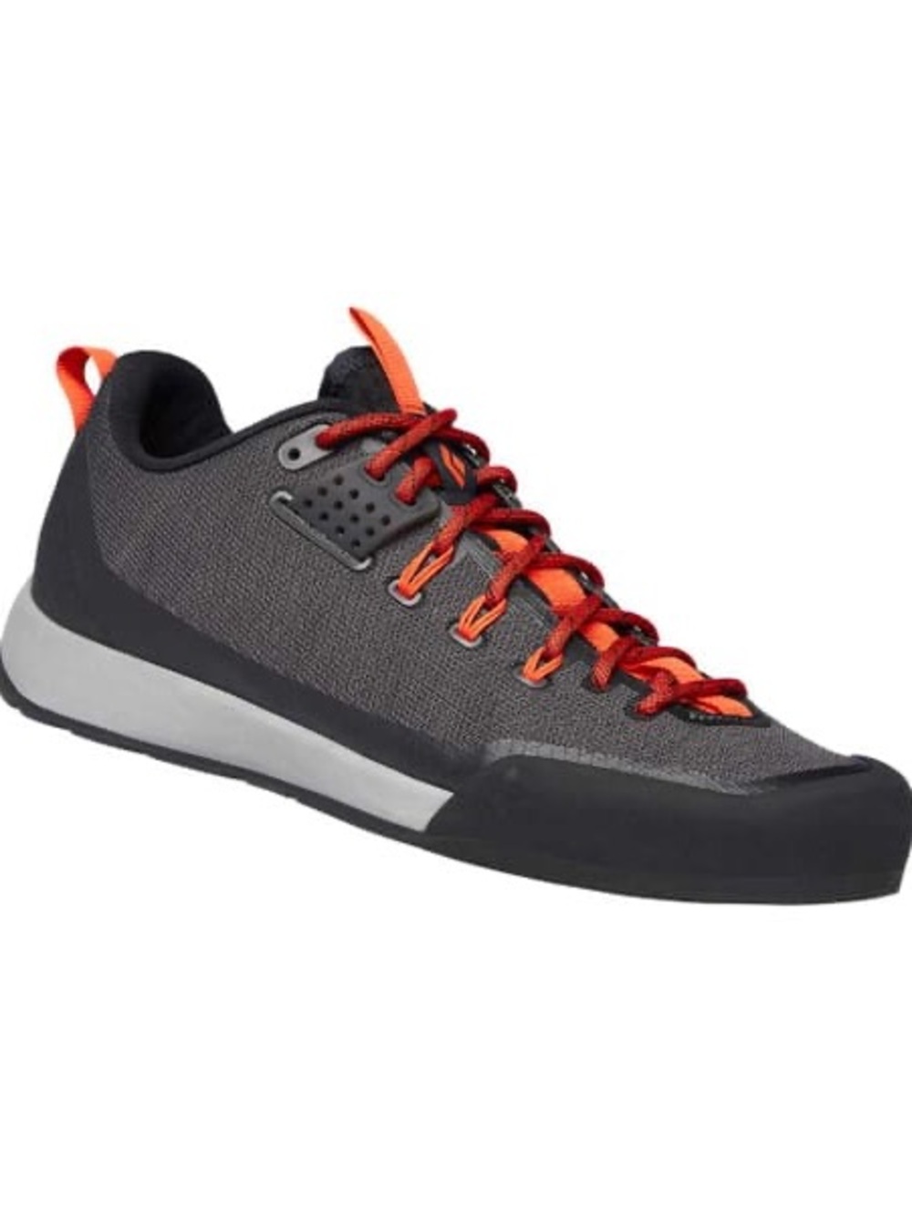Black Diamond Men's Gray and Orange Lace-Up Trail Sneaker